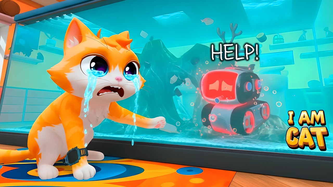 Cozmo is DROWNING! 😨😭 - I Am Cat VR