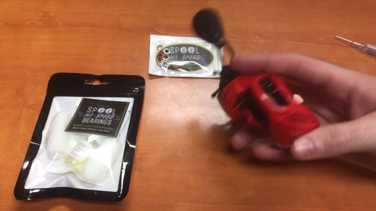 13 fishing concept z  + spool hi-speed bearings.  Install and first impressions