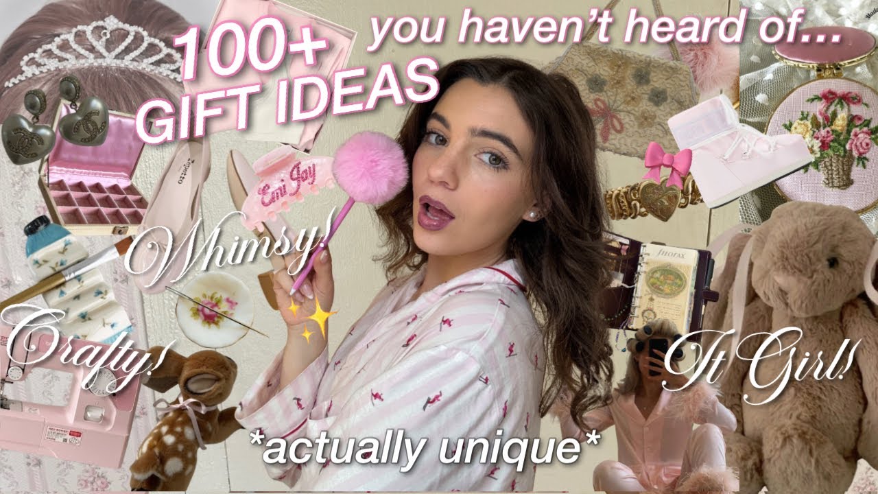 100+ girly holiday GIFT IDEAS!  *actually unique* WHIMSY wishlist 2025