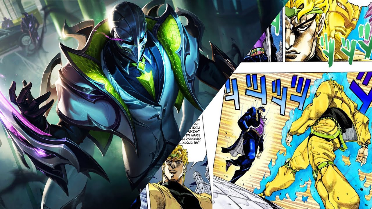 So The New Debonair Zed Skin Has a JoJo Reference and Here are Some Zed X JoJo Memes