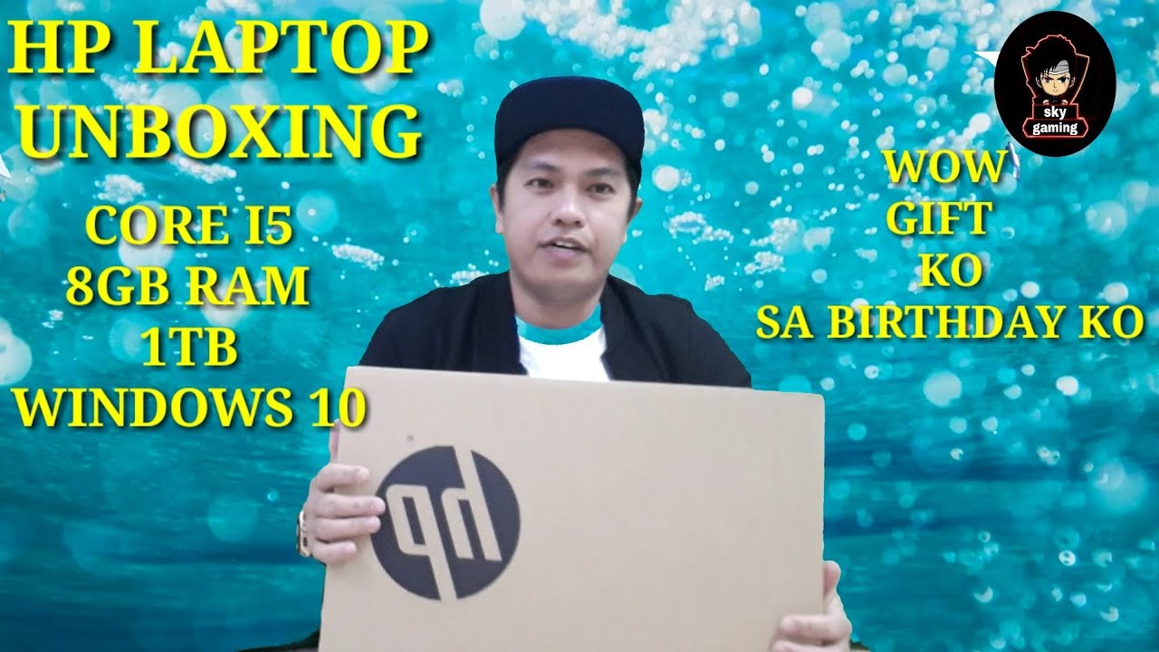 UNBOXING HP LAPTOP CORE I5 8THGEN 8GB RAM WINDOWS 10
