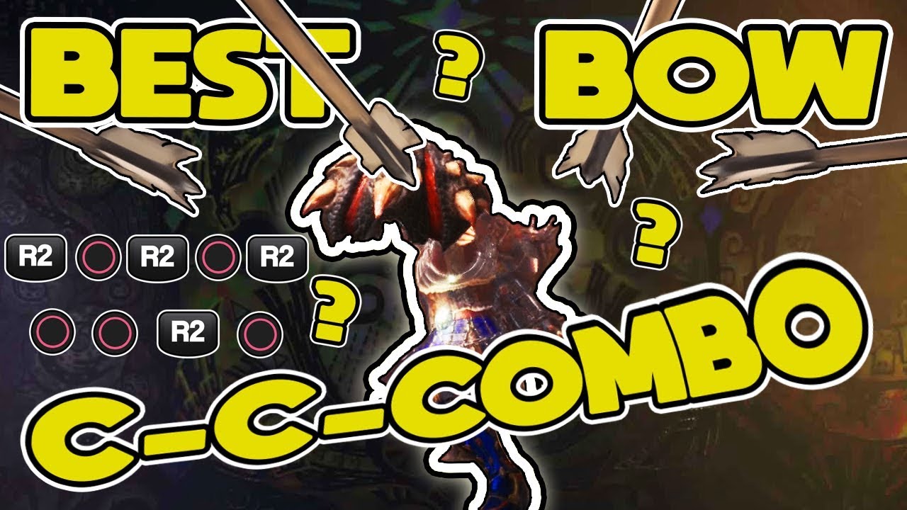 Best Damage Combo For Bow | Monster Hunter World: MHW