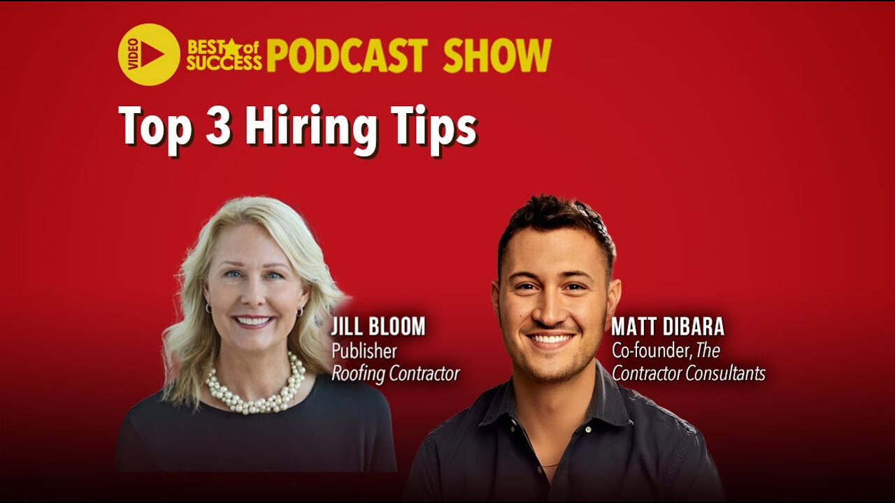 Top 3 Hiring Tips for Roofing Contractors