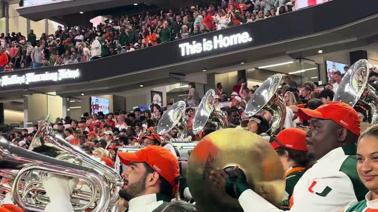 12-31-25 TOUCHDOWN, Interception for a TD, First Down to seal the game music by the Band of the Hour