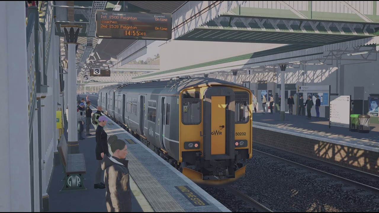  one hour ASMR at the station Train Sim World 6