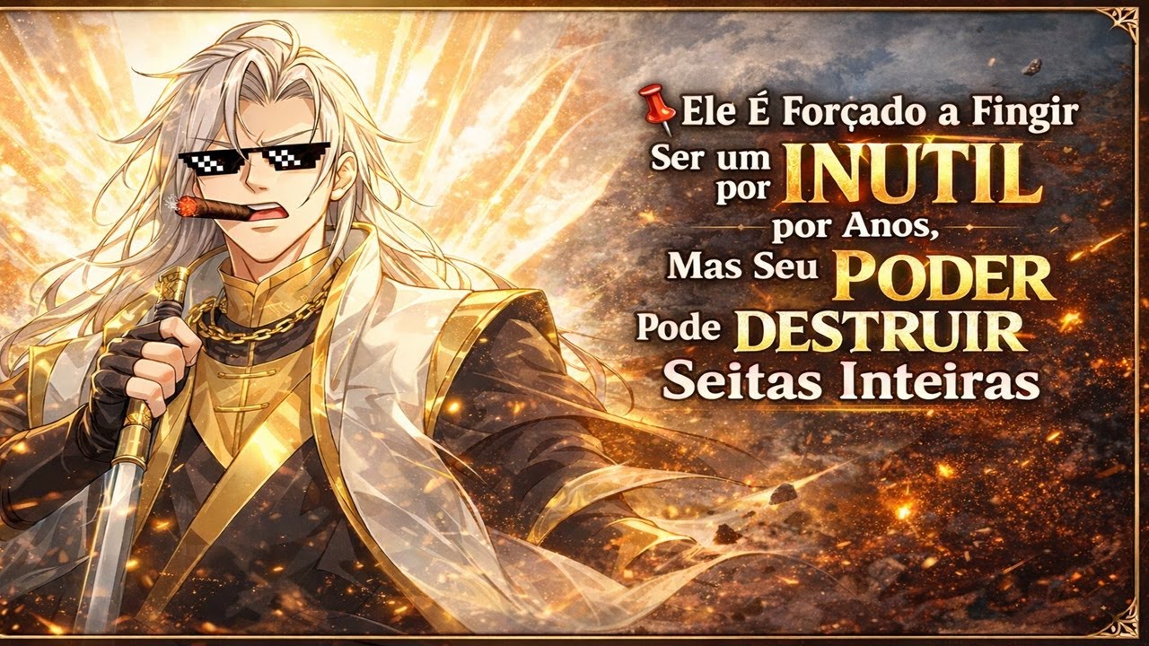 Ele É Forçado a Fingir Ser um Inútil por Anos, Mas Seu Poder Pode Destruir Seitas Inteiras