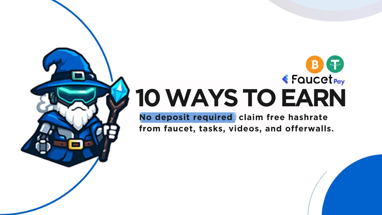 MiningHash Review | Earn Passive Crypto Income | No Investment | FaucetPay Withdraw