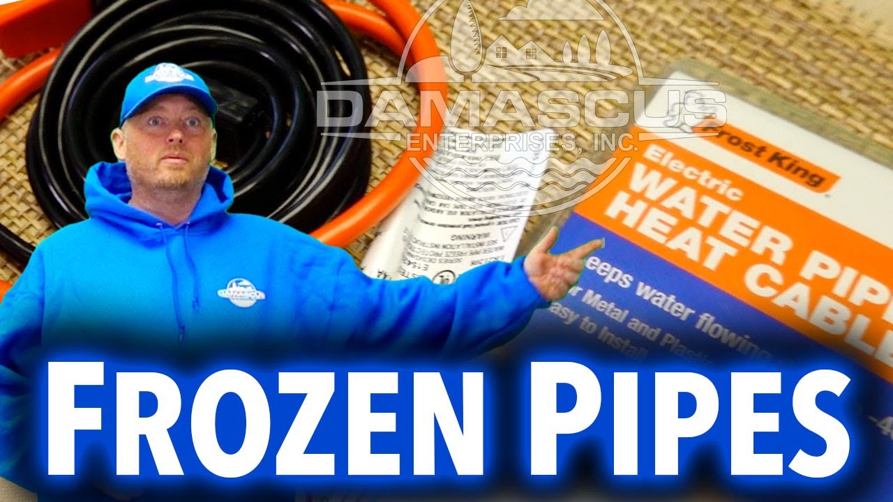 Protect Your Water Lines from Freezing: Electric Heat Cable Installation Guide