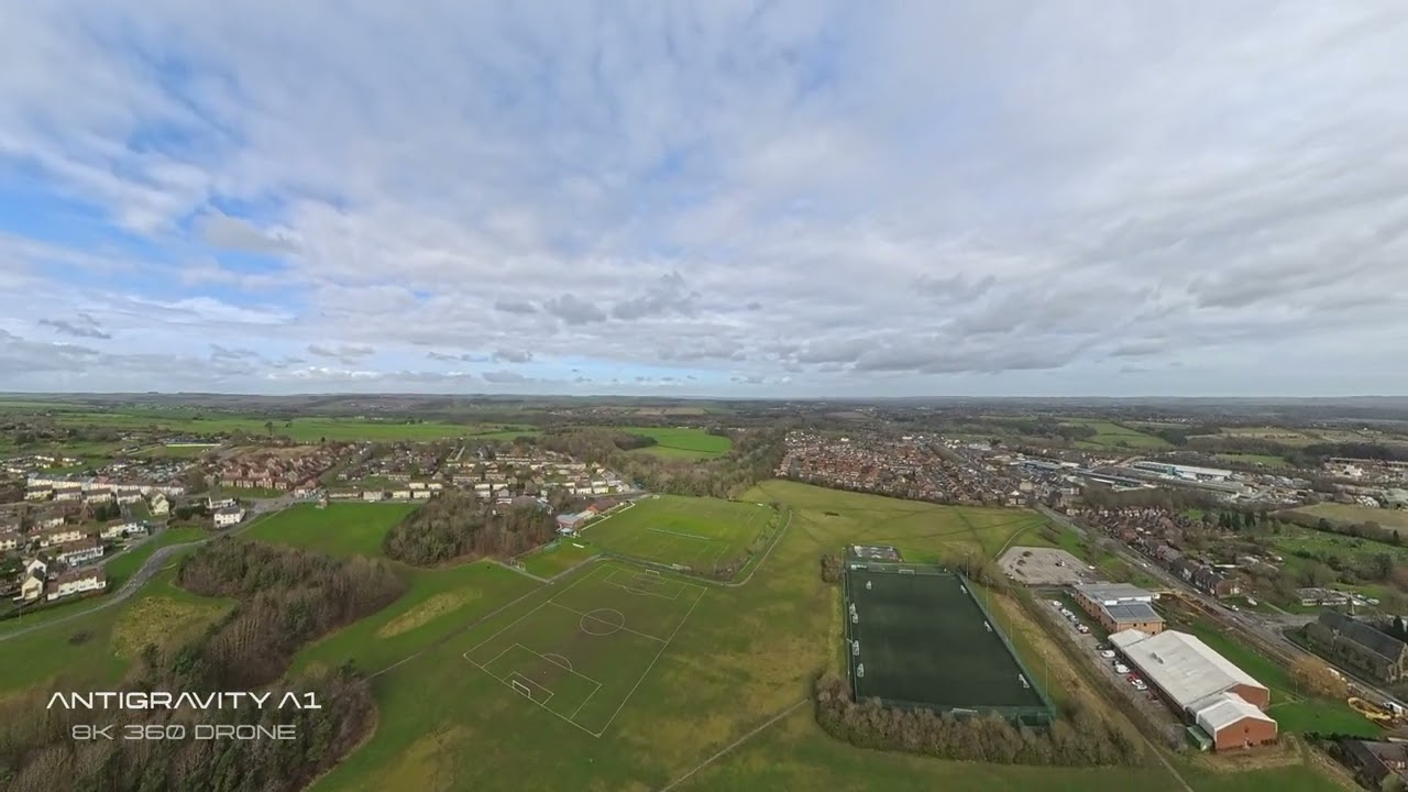 Antigravity A1 Drone footage county Durham 