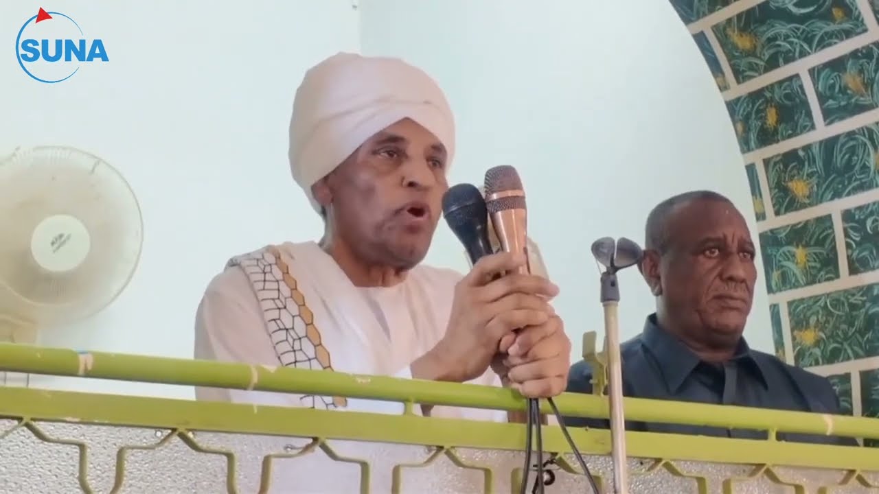 دكتور كامل إدريس يزور التكينه بولاية الجزيرة 