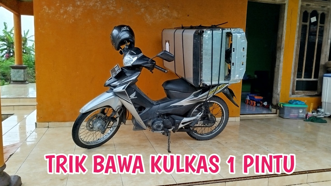 CARA BAWA KULKAS 1 PINTU PAKAI MOTOR