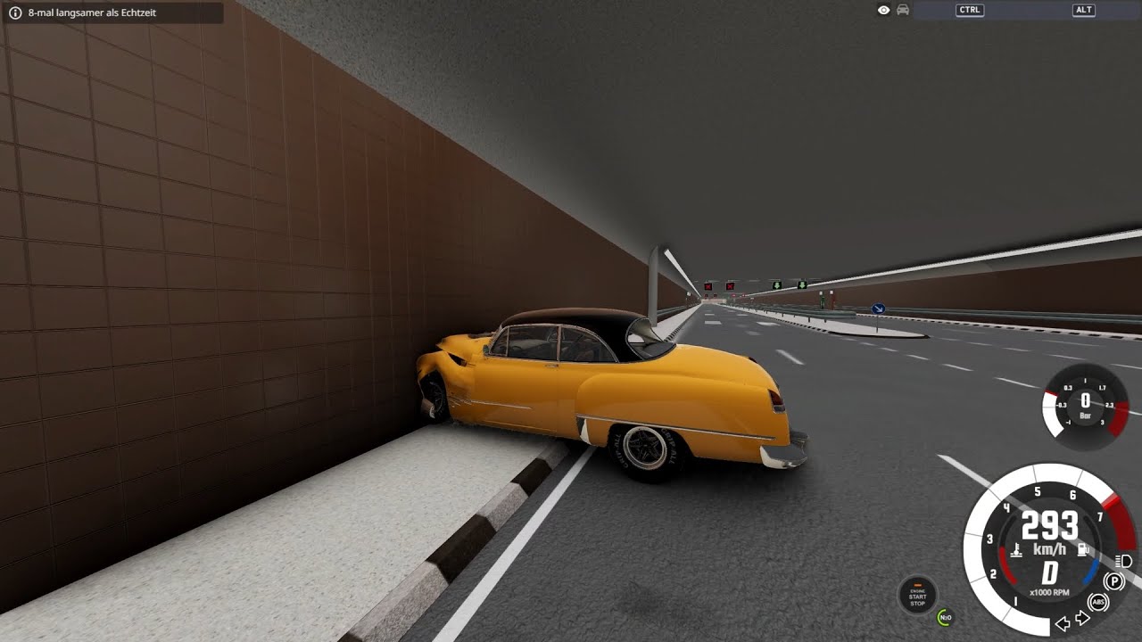 Wall Crash Test | BeamNG.drive