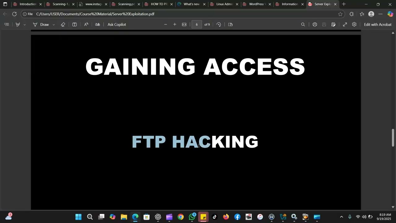How to Hack A Server Vulnerability Hacking FTP Server | Ethical Hacking Course