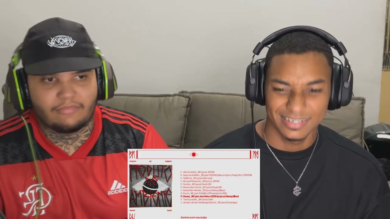 REACT: BK’ part. Anchietx e 2ZDinizz (prod. Nansy Silvvz) - Deusa (Visualizer)
