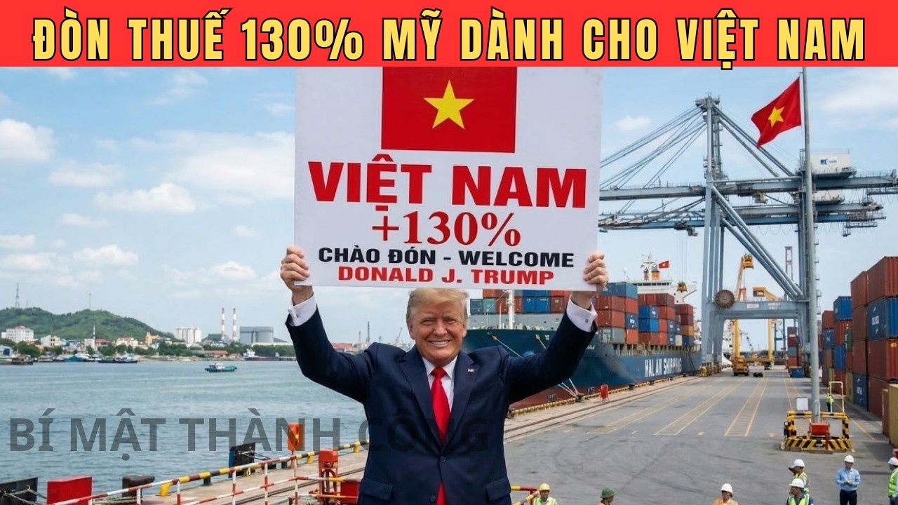 Mỹ Áp Thuế 130% Với Thép Việt Nam – Washington Siết Chặt “Cửa Sau” Trung Quốc! [BÍ MẬT THÀNH CÔNG]