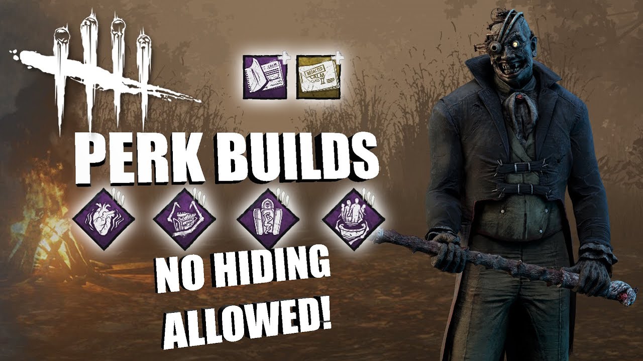 NO HIDING ALLOWED! | Dead By Daylight THE DOCTOR PERK BUILDS