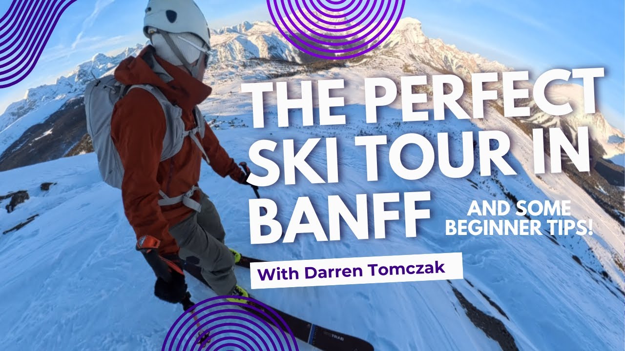 3 Peaks Ski Traverse in Banff (Healy Pass Peak, Twin Carins and Wawa Ridge) Banff with Beginner Tips