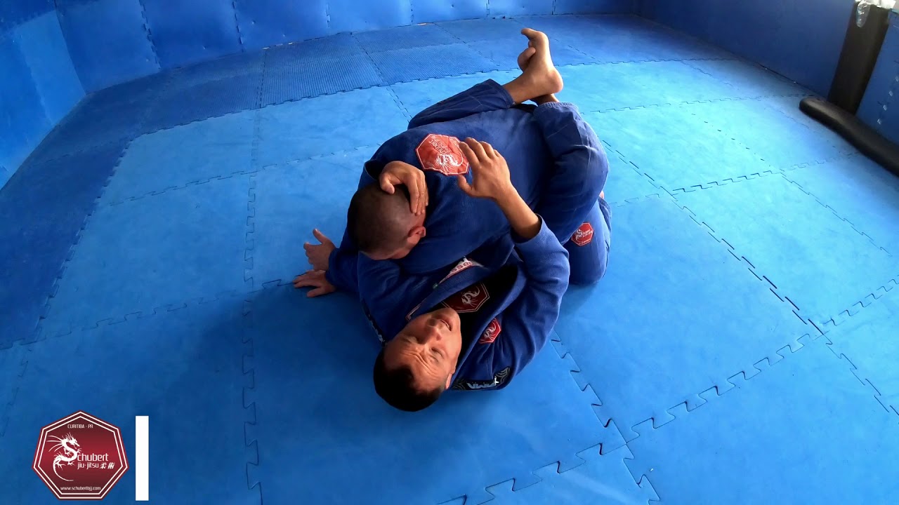 Jiu-Jitsu - Reposição de guarda da tartaruga por baixo e variações - www.schubertshop.com