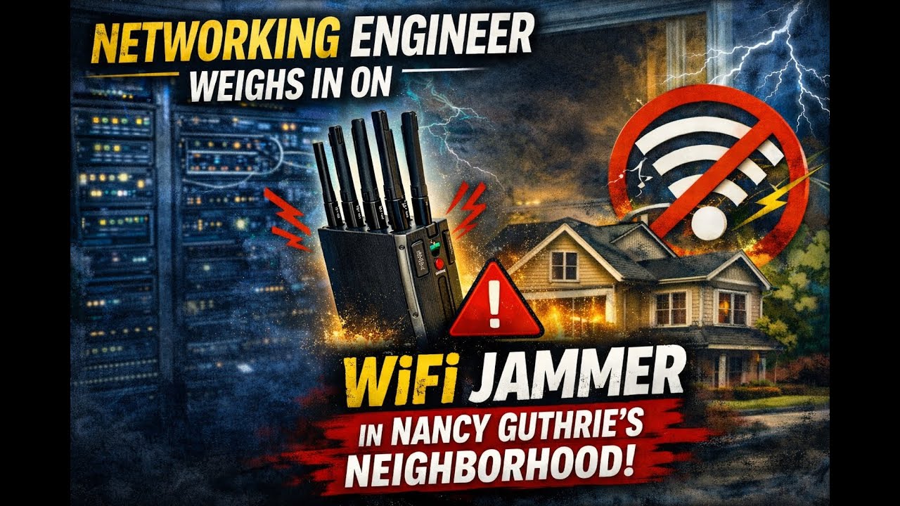 Networking Engineer Weighs In: Was a WiFi Jammer Used in Nancy Guthrie&rsquo;s Neighborhood?