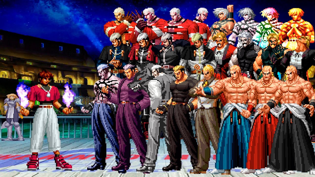 Innovation Chris Vs Super Kof Bosses Team Mugen