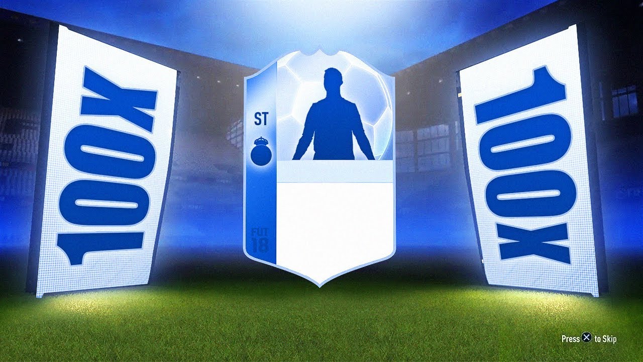 100 x 2 PLAYER PACKS! - FIFA 18 Ultimate Team