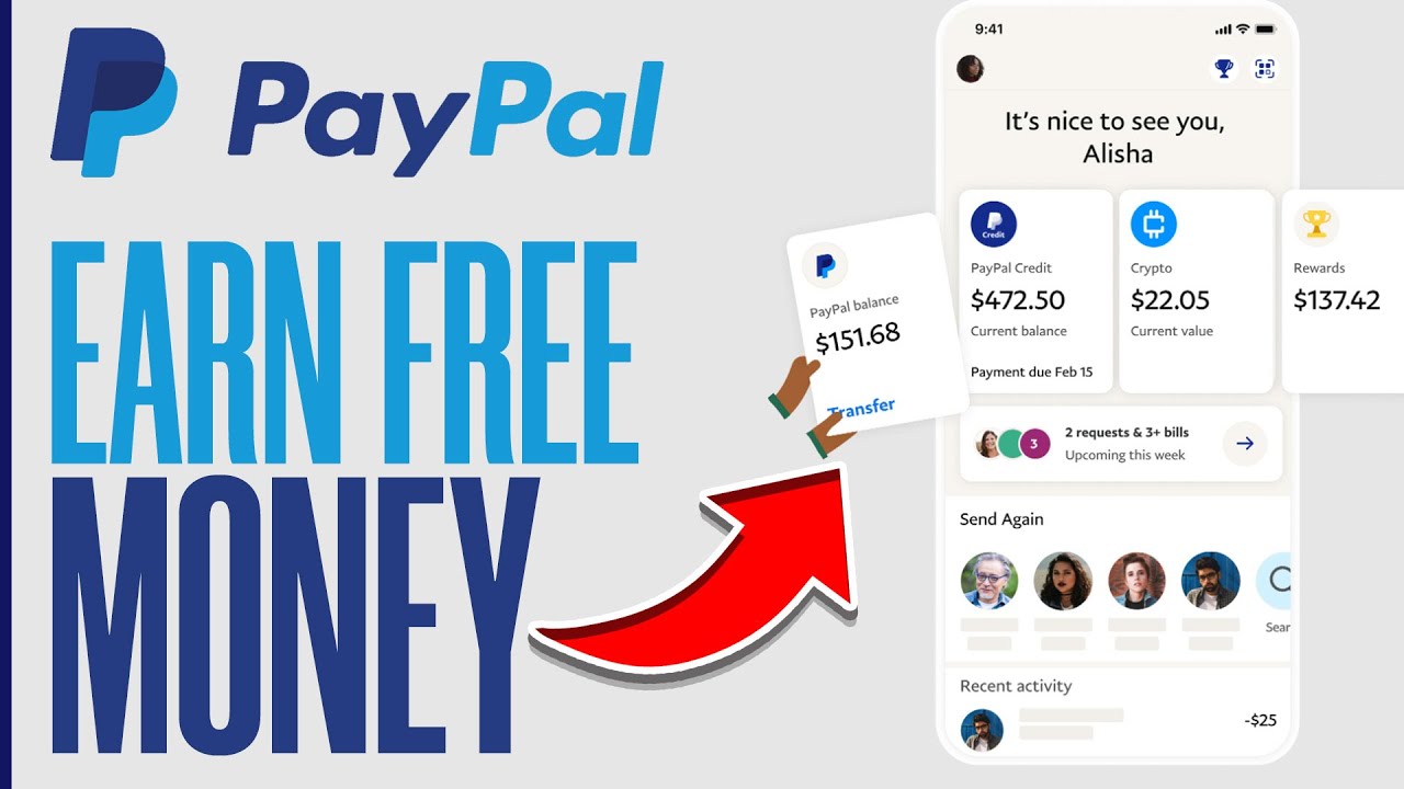 How To Earn Free Money On PayPal | Easy Tutorial (2025)