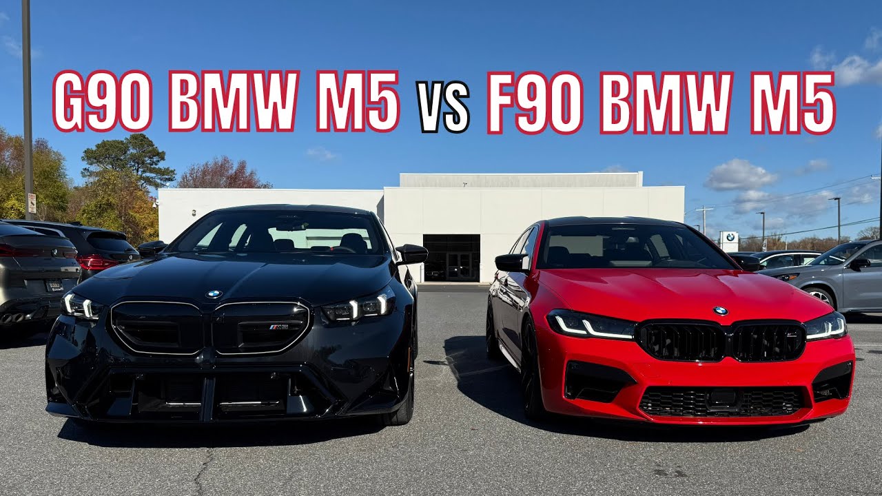 Battle of the Beasts: G90 BMW M5 vs F90 BMW M5 – Evolution or Revolution?