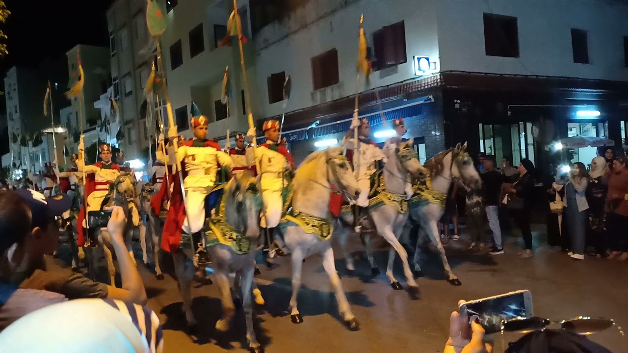 احتفال عيد العرش بمدينة المضيق، عرض رائع