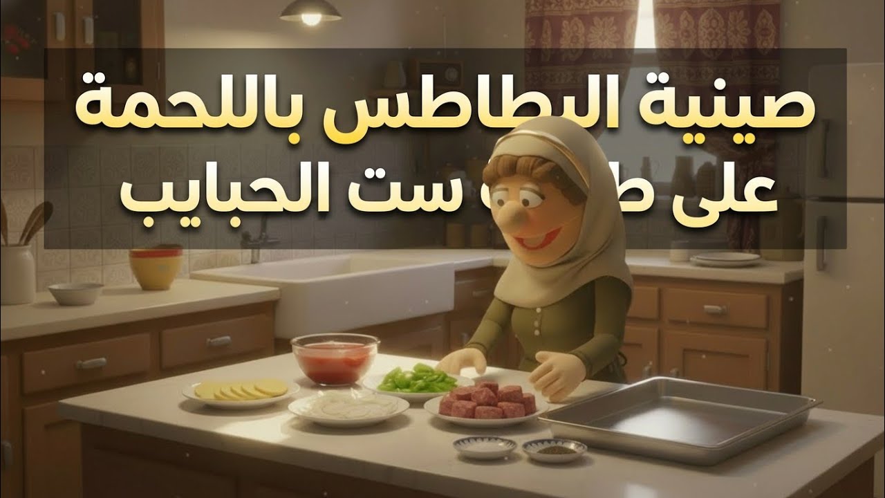 صينية بطاطس ست الحبايب.. بطعم وريحة زمان مع مرمر♥️ريحة زمان رجعت تاني! 😋 