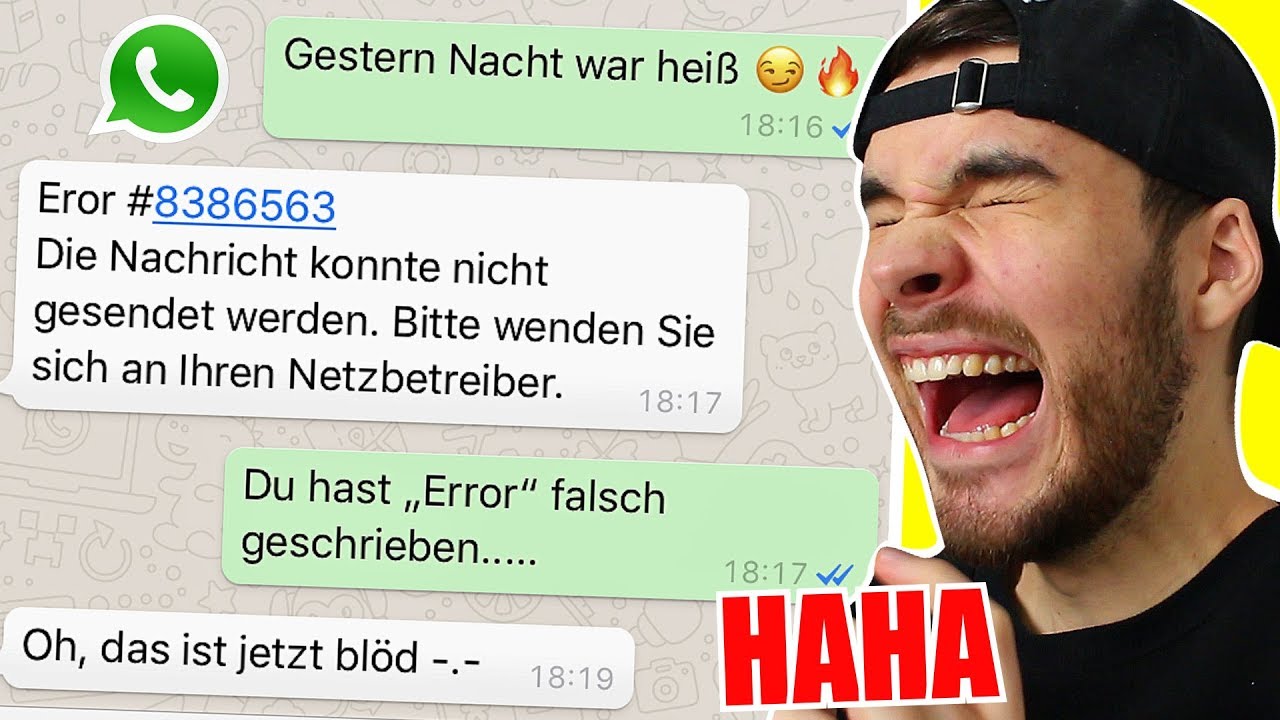 Die LUSTIGSTEN WhatsApp Fails in CHATS 🤣