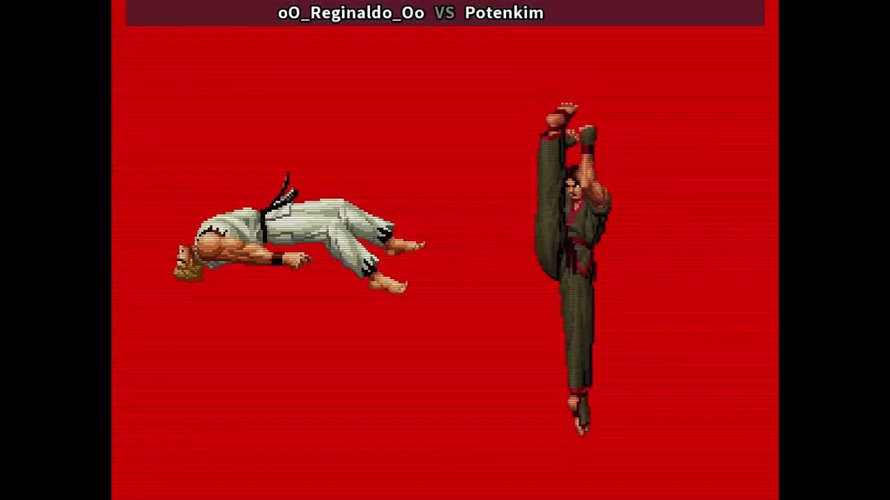 Partidas casuais de The King of Fighters' 98 com o Sr.Wilson.