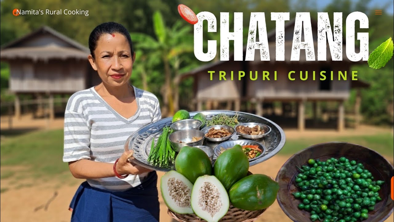 Chatang The Tripuri Heritage Dish | The Tribal Traditional Food Of Tripura Cooked In Village Kitchen