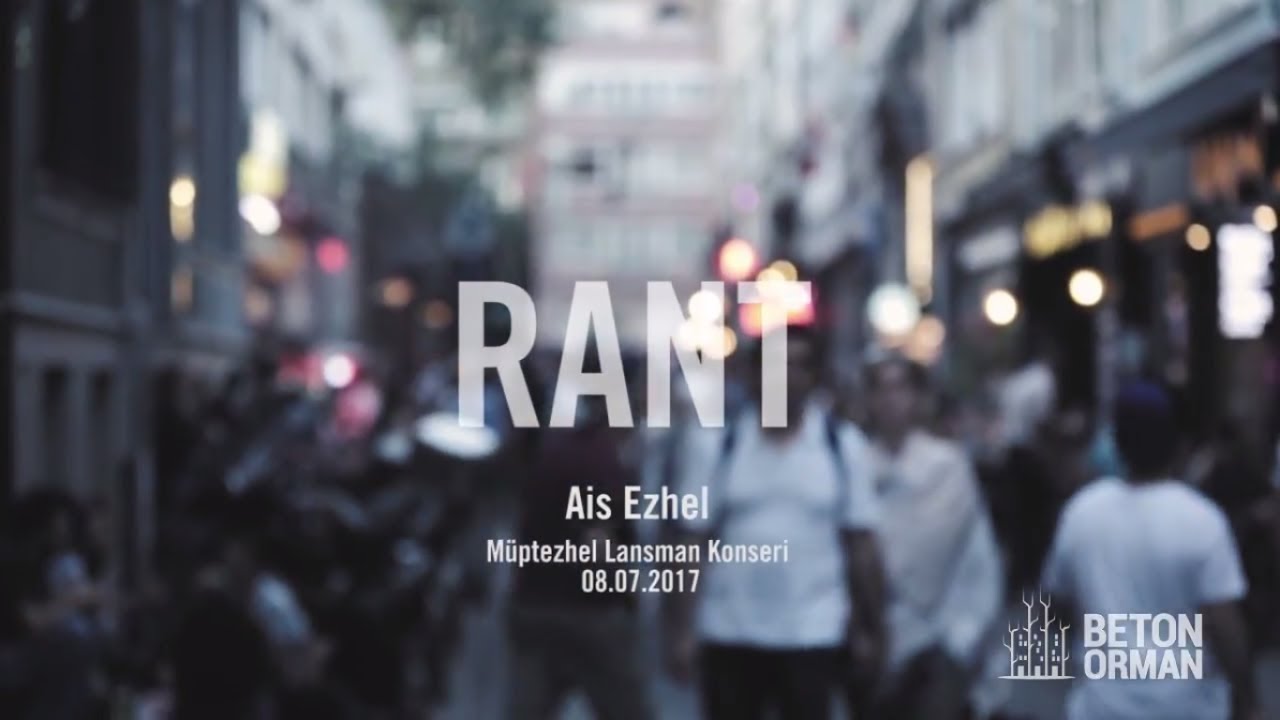 Ezhel - Müptezhel Lansman Konseri & Röportaj (KargART) / RANT