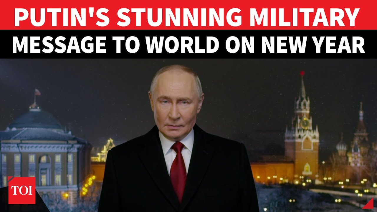 Putin Drops Bombshell New Year Message On Ukraine War, Shocks Zelensky & Europe | WATCH