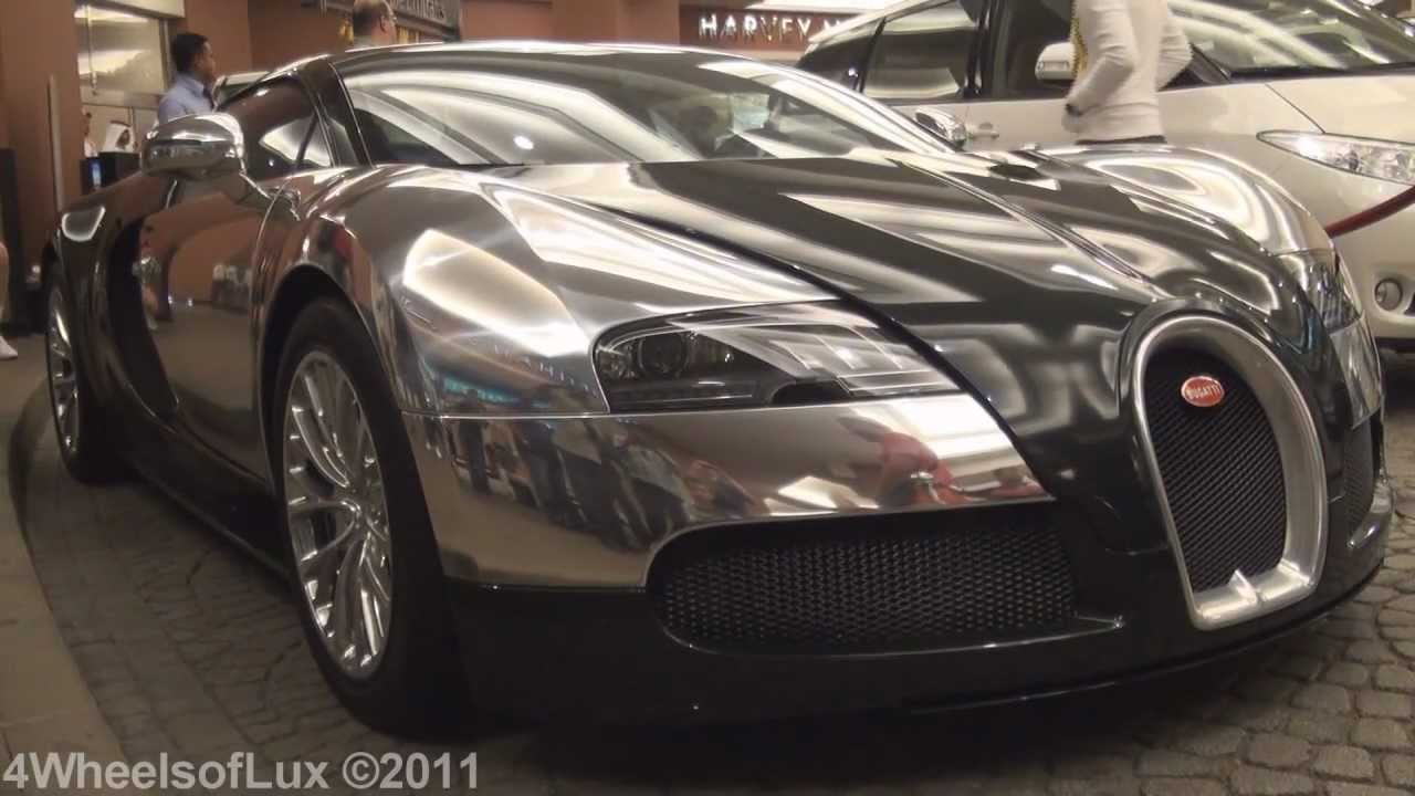 Carbon/Chrome Bugatti Veyron Grand Sport