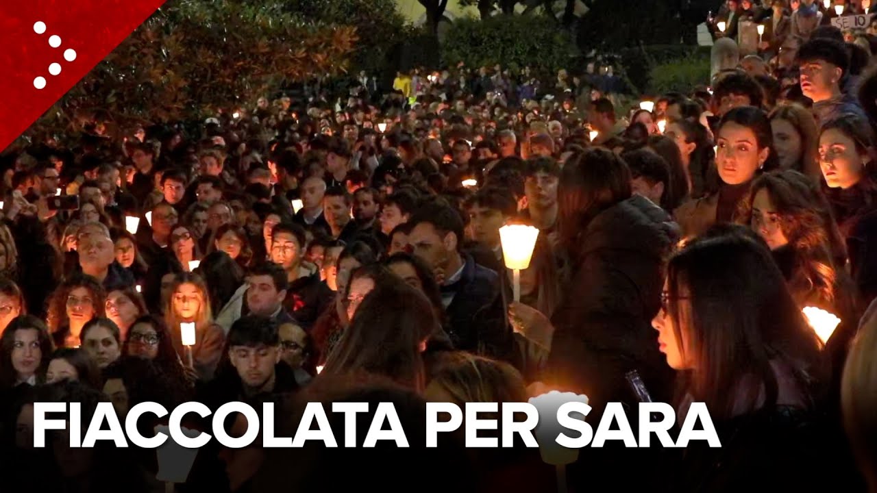 Omicidio Sara Campanella, fiaccolata in ricordo della giovane a Messina. La madre: 