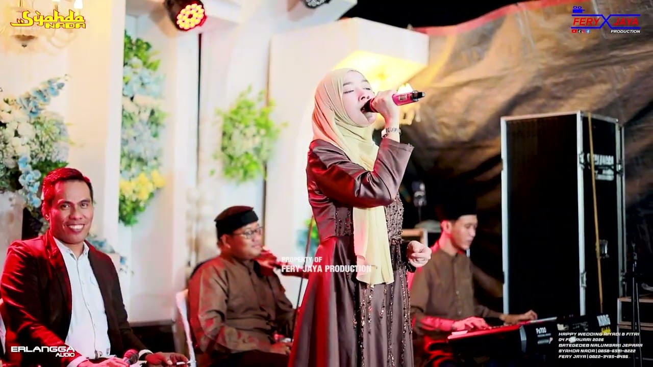 SYAHDA NADA - YA UYUNI SAHARA - TIARA JELITA | WEDDING RIYADI & FITRI - BATEGEDE NALUMSARI JEPARA