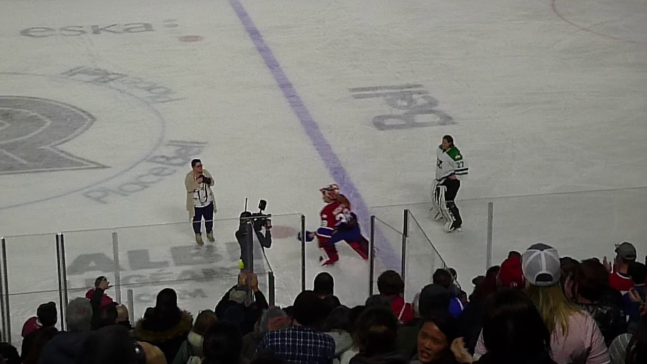The 3 stars of the Markham Thunder vs. Les Canadiennes de Montreal game 2/23/19
