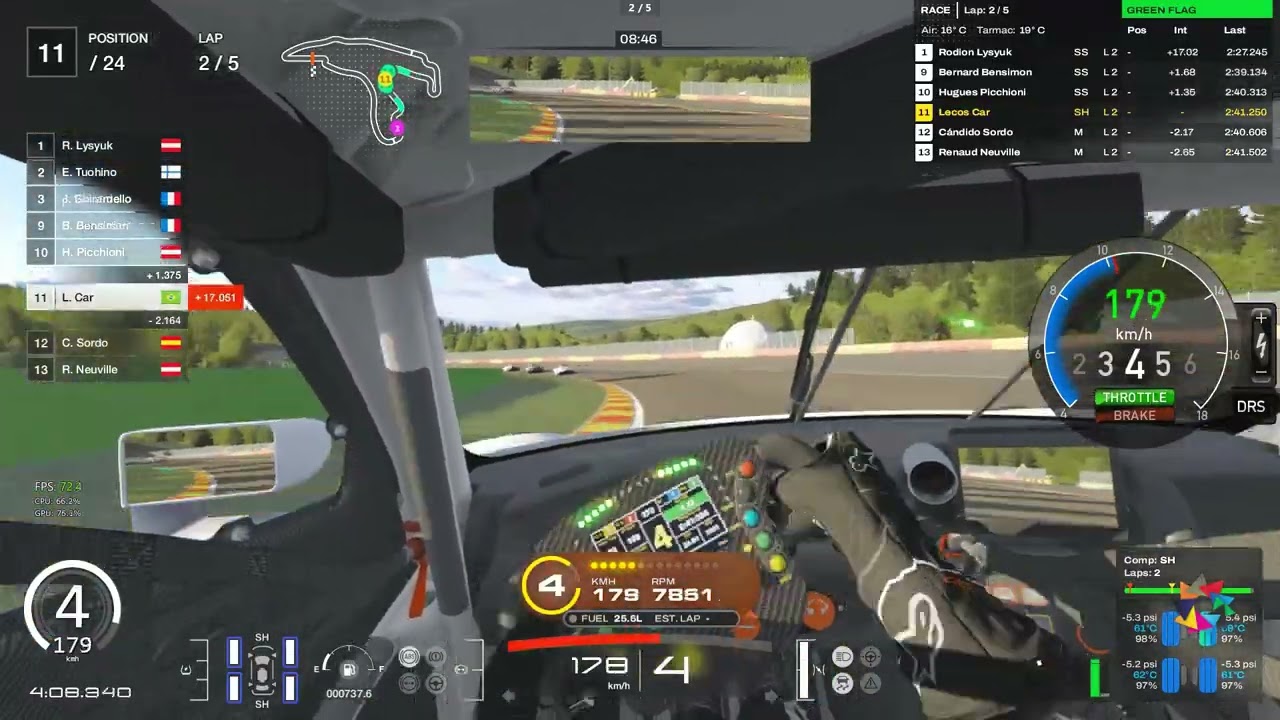 Previa Game Play - PC/G29/Asseto Corsa