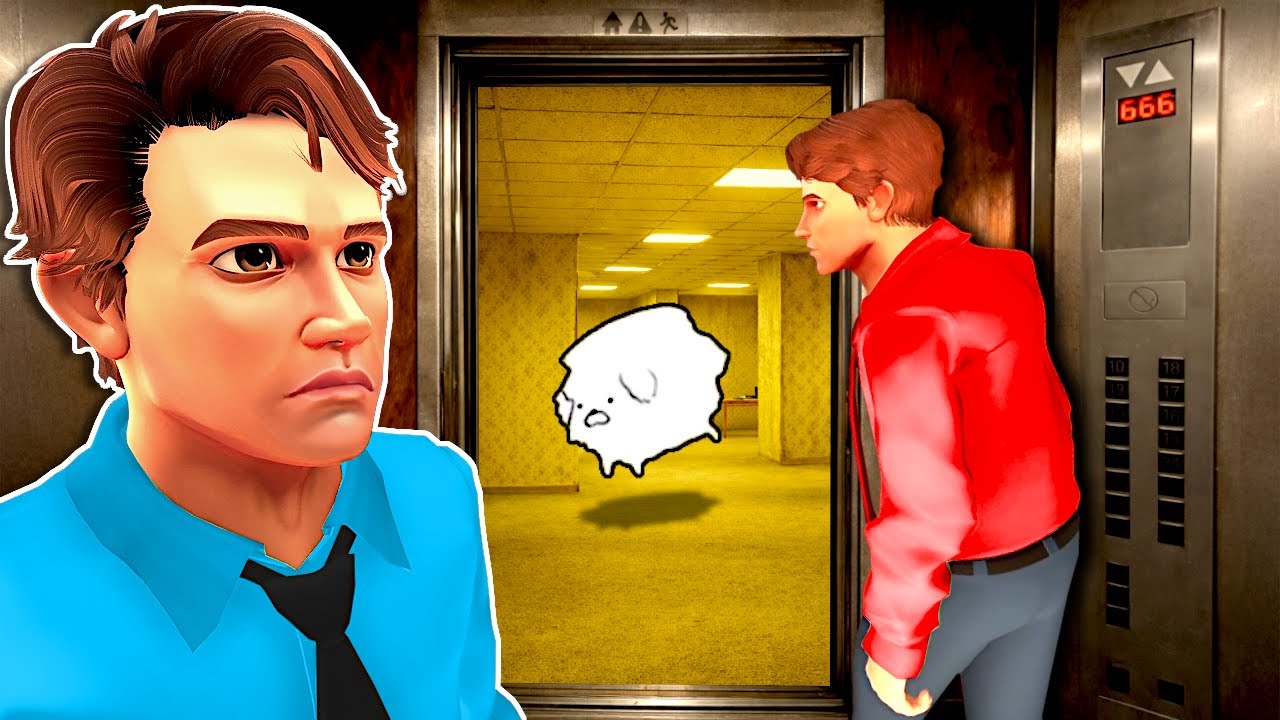 This Elevator took me to the BACKROOMS!