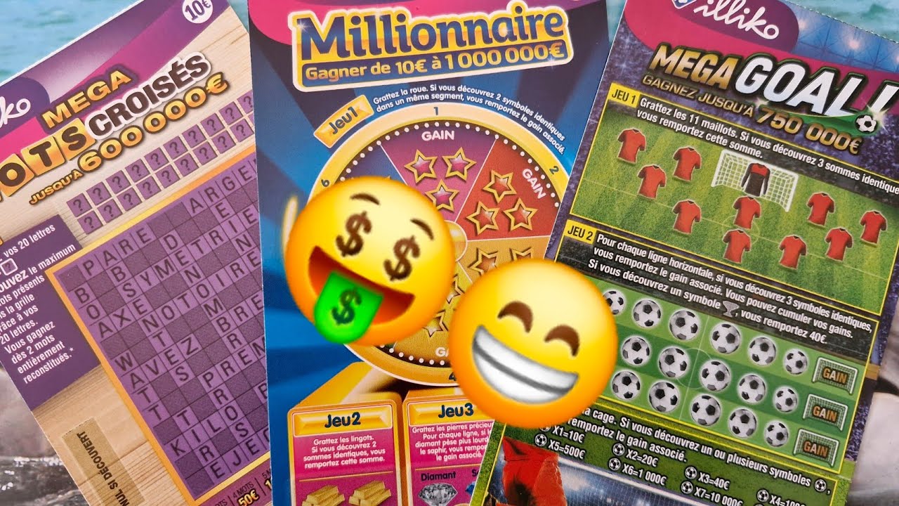 Les 3 X 10 pour dimanche 🤞#grattage #fdj #jeux 🤑😊😉🤫
