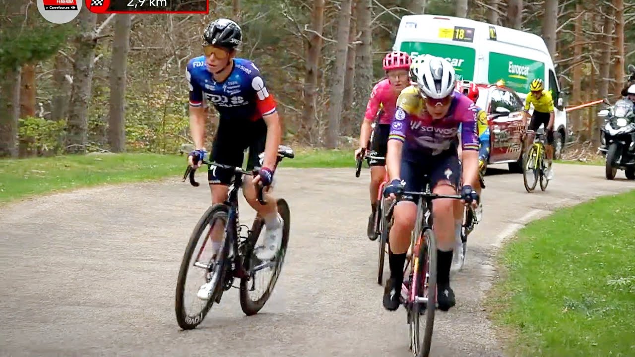 Demi Vollering BRUTAL Attack on Lagunas de Neila | La Vuelta Espana Femenenina 2025 Stage 5