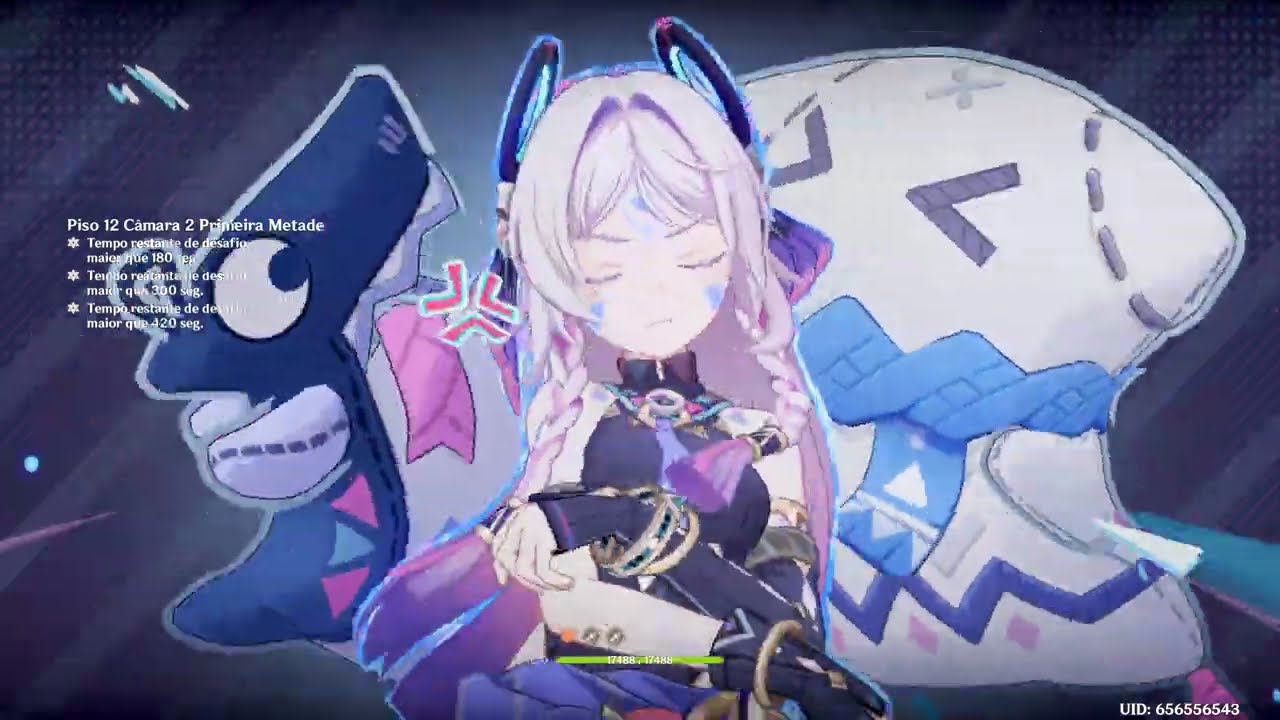 abismo do genshin 6.3 com razor F2P 