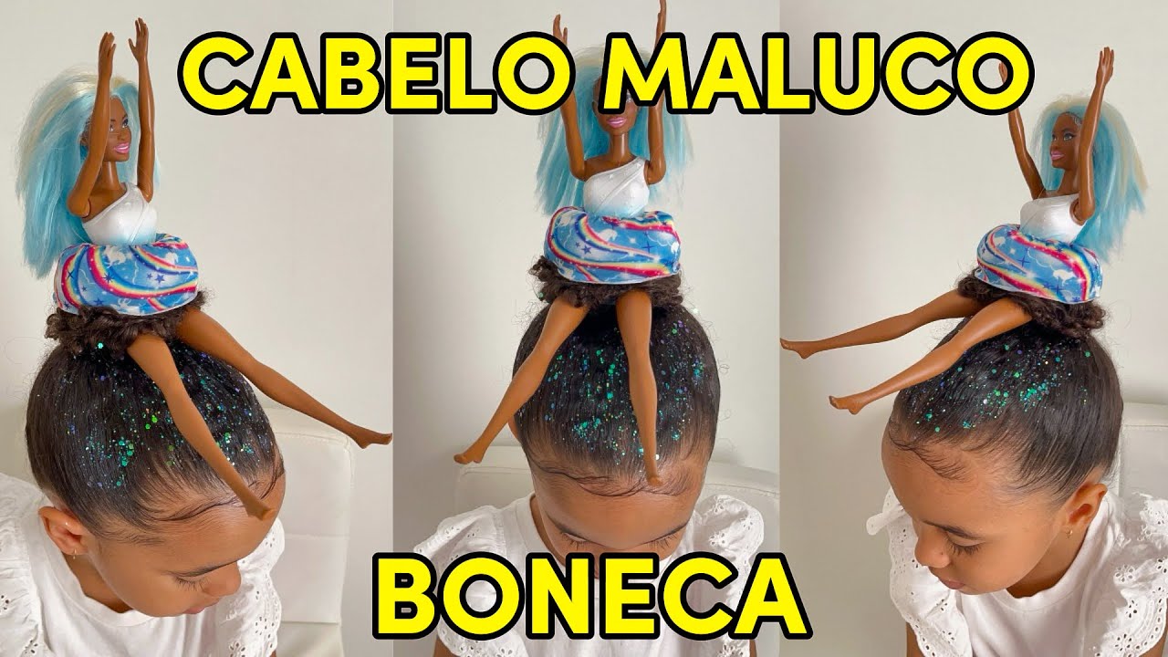 CABELO MALUCO BONECA BARBIE 💖