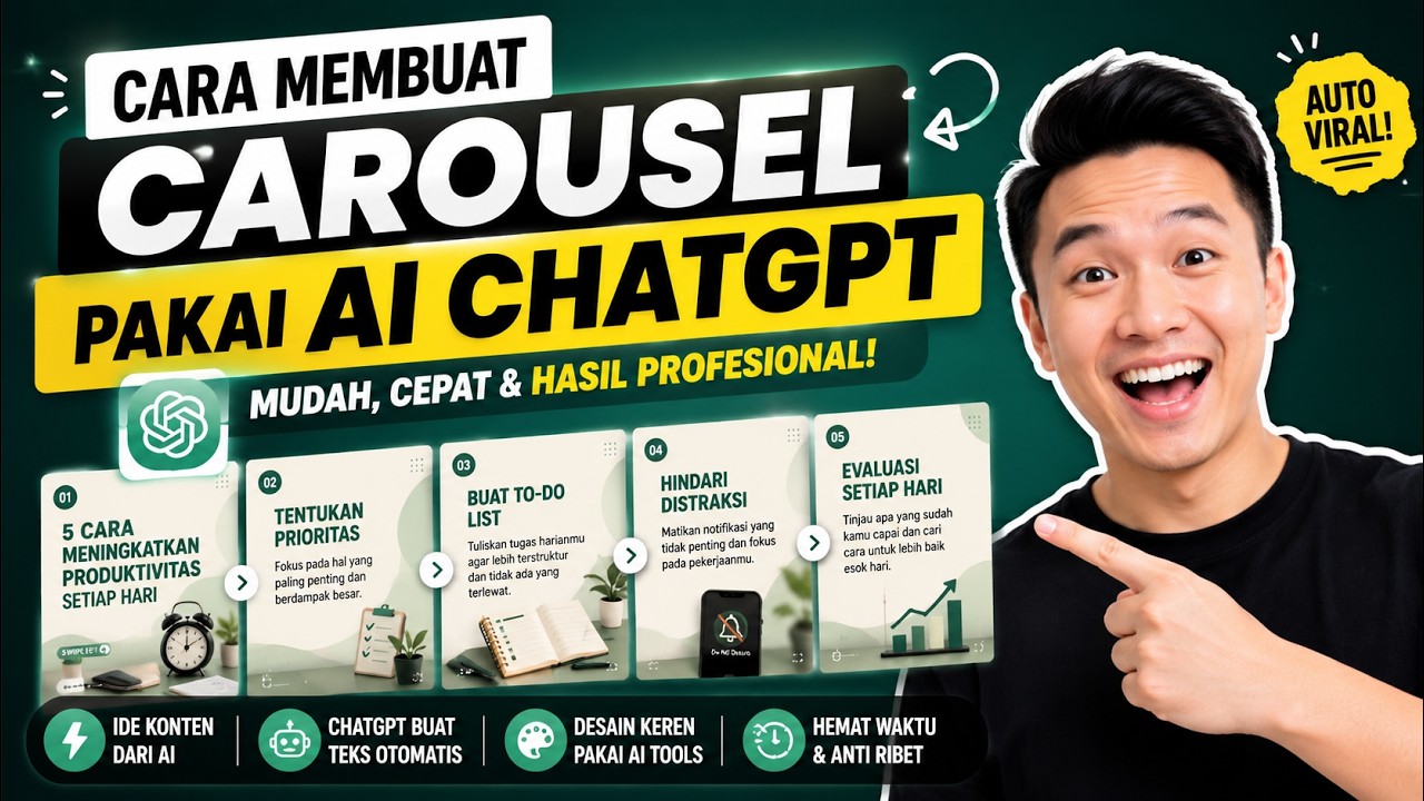 ChatGPT Bisa Bikin Carousel Keren? Ini Tutorial Lengkapnya!