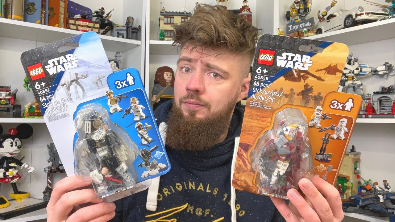 LEGO STAR WARS 40558/40557 | STACJA DOWODZENIA ŻOŁNIERZA ODDZIAŁU KLONÓW / OBRONA HOTH | RECENZJA