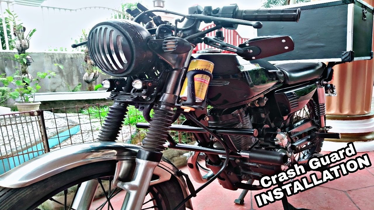 CRASH GUARD INSTALLATION FOR HONDA TMX 125 155 RUSI TC 125 150 175 KAWASAKI BARAKO 175