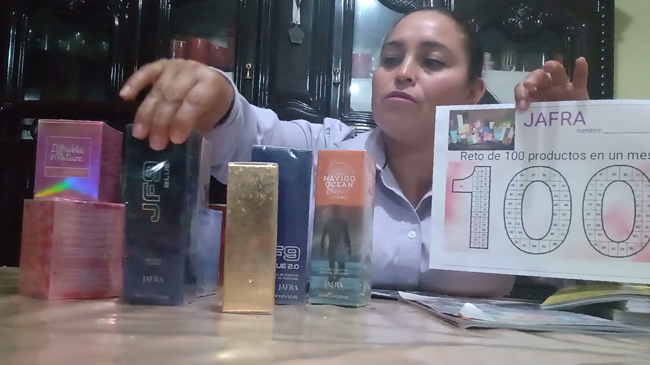 estrategia de ventas, reto de 100 fragancias en un mes