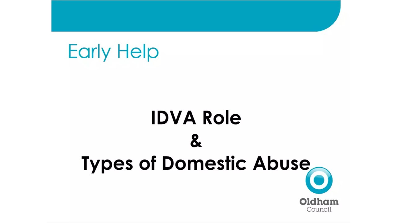 #WednesdayWeekly IDVA Role & Types of Domestic Abuse