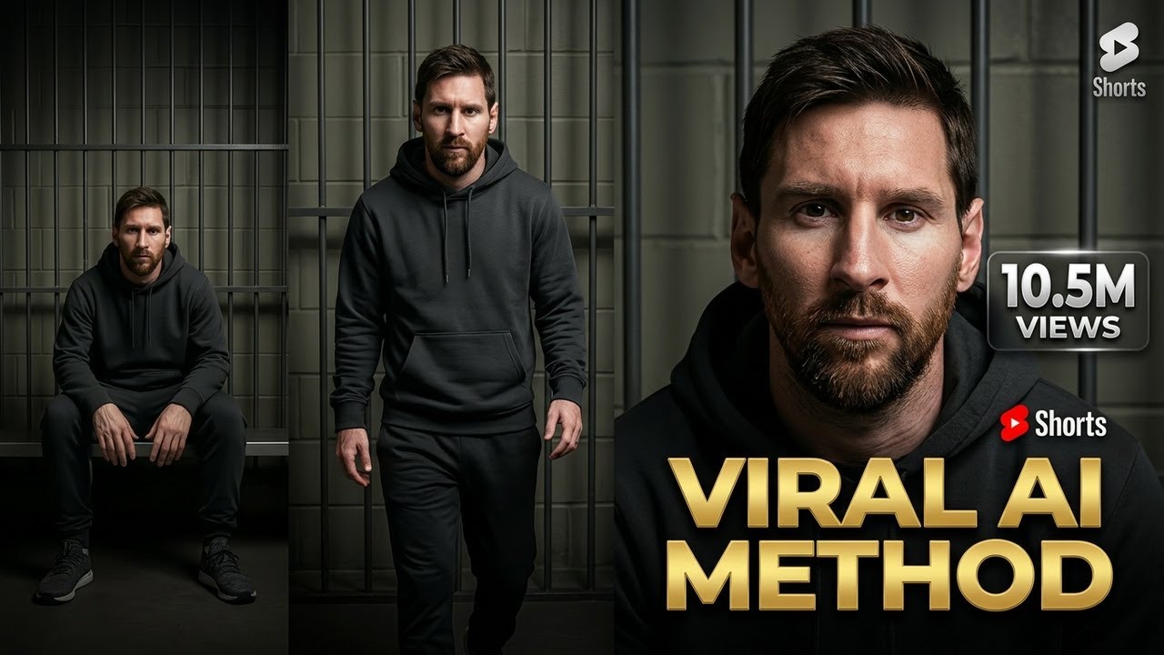 Faceless AI YouTube Channel: How I Went Viral with Messi & Ronaldo Shorts (No BS) 🔥🔥